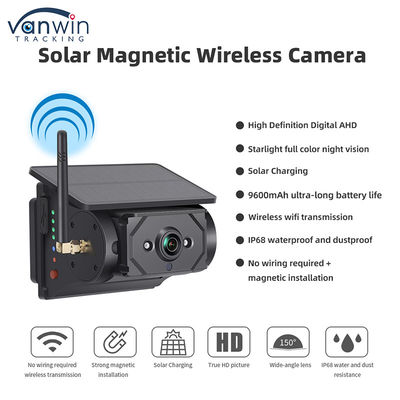 10.1 inch Automonitor Zonne-energie Draadloze bewaking CCTV-systeem Camera Beveiliging