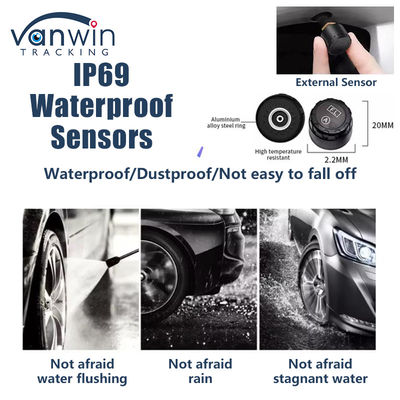 4G GPS mobiele DVR ondersteuning 4 / 8 / 10 bandenspanning Real Time Monitoring Intelligent System