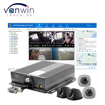 4CH 3G 4G GPS WIFI 1080P HD mobiele bewaking dvr video systeem