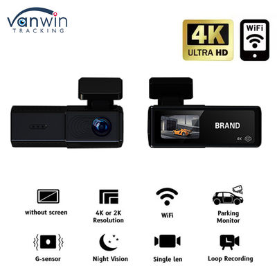 4K Mini Dashcam Full HD 1080p Auto DVR IPS Dash Cam HD Night Vision Dash Cam Gadget -auto