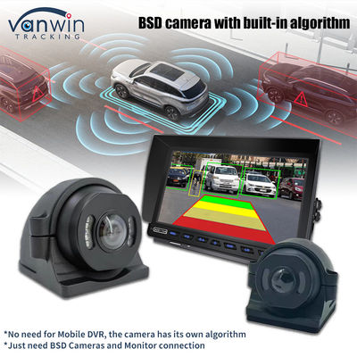 HD 1080p BSD-camera met ingebouwde algoritme Voetgangersdetectie met geluidsalarm