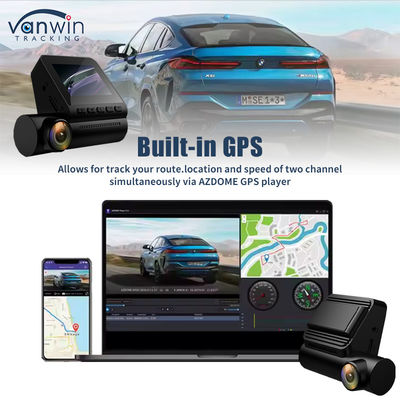 4G Dual Lens Dash Cam met Live GPS 4K Front And Video Recorder voertuig dashcam