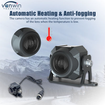 1080P IP69 waterdicht 2MP voertuigverwarming anti mist auto camera met 180 graden kijkhoek en waterdichte functie