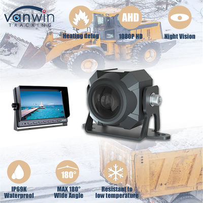 1080P IP69 waterdicht 2MP voertuigverwarming anti mist auto camera met 180 graden kijkhoek en waterdichte functie