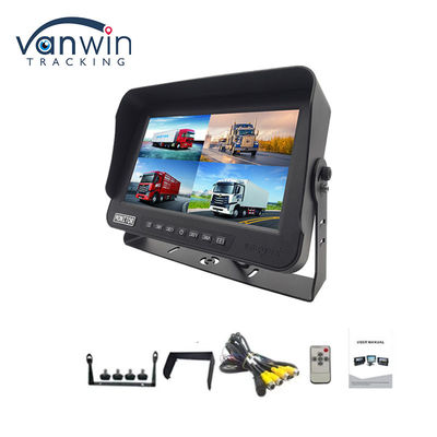 10.1 inch AHD 1080P MDVR Monitor 4 Channel Full HD Waterdicht Split Display Monitor Voor voertuig