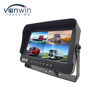 10.1 inch AHD 1080P MDVR Monitor 4 Channel Full HD Waterdicht Split Display Monitor Voor voertuig