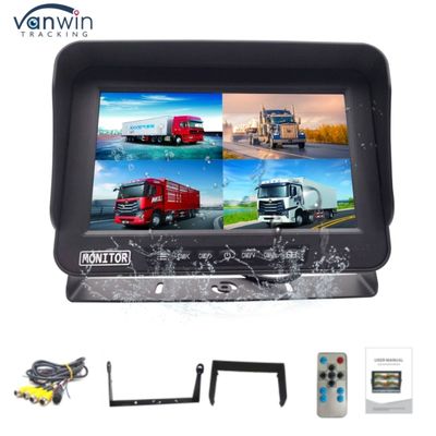 4 kanaals AI-auto-monitor waterdicht IPX69 explosiebestendige 10" AHD-display voor mechanische voertuigen