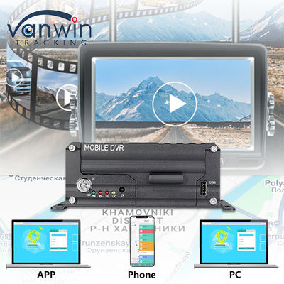 4CH 1080P HDD Mobile DVR 4G GPS Real Time Monitoring And Tracking Data Storage Device