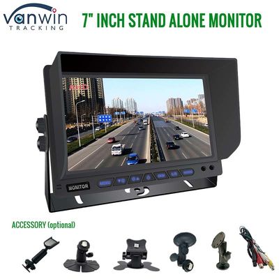 AHD Monitor 4 Channel 7 Inch Full HD1080P MDVR Split Display Car Monitor Voor voertuig