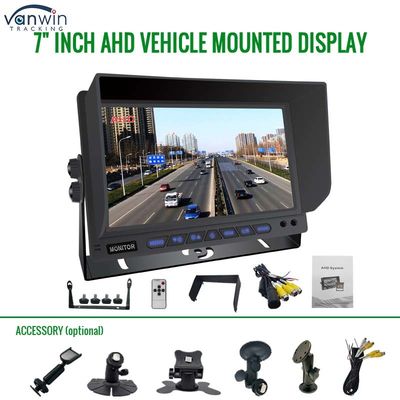 AHD Monitor 4 Channel 7 Inch Full HD1080P MDVR Split Display Car Monitor Voor voertuig