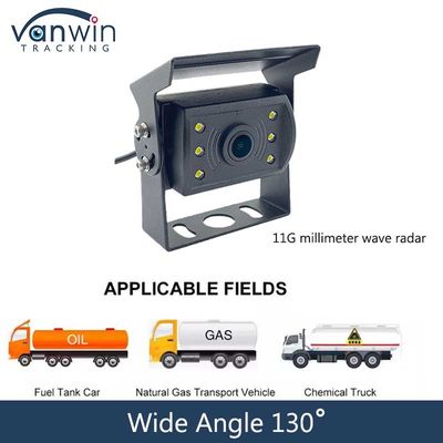 7 inch AHD 130 Angle Radar Reverse Side Rear View Vehicle Camera DC 5-25V Stroomverbruik voor Bus Truck