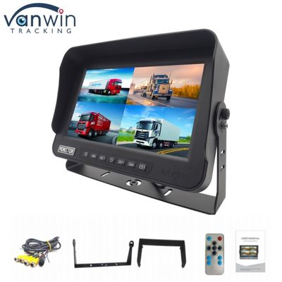 4 CH AI voertuigbewakingssysteem IPX69 waterdicht explosiebestendige 10-inch AHD-display