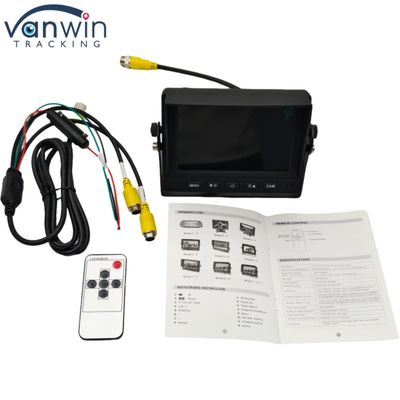 Mini Car Rear View Monitor 5 Inch In-Car High Definition Display Voor Taxi Bus Truck RV