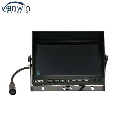 AHD 1080P MDVR Monitor 7 Inch Split Display Monitor SD Card Camera Achteruitkijkplek voor RV Motorhome Truck Bus