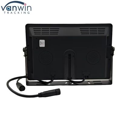 Zwarte High Definition 4 Channel Car Monitor 7 "9" 10" Grootte Optioneel voor een verscheidenheid van voertuigen System PAL / NTSC