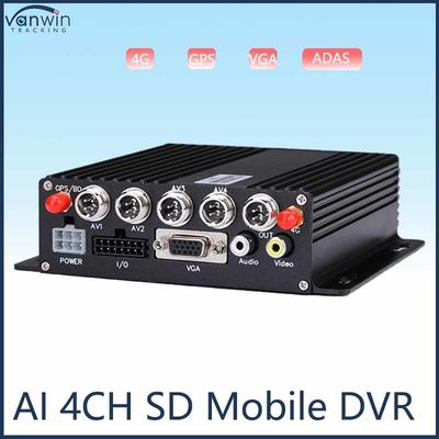 HD 1080P AI BSD ADAS DMS Kit Bussen Trucks 4G WiFi 4 Channel SD Mobiele DVR-systemen Voertuig CAR Black Box