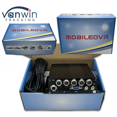 4G SD-kaart MDVR 1080P 8-kanaal voertuigrecorder met GPS-functie geschikt voor elke vloot