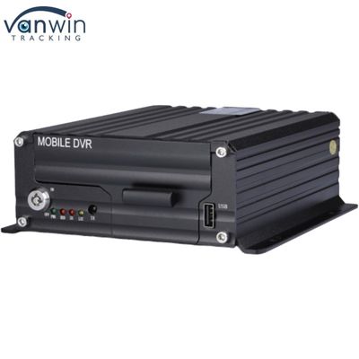 Professionele 4CH HDD DVR ondersteuning ADAS DMS BSD functie 4G GPS Vehicle Tracker