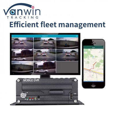 Geavanceerde 8CH AI HDD DVR met ADAS DMS BSD 4G GPS voor voertuigbeveiligingsbewaking