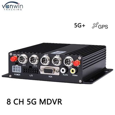 8-kanaals auto-dvr met 5g gps ahd 1080p camera sd-kaart videorecorder voor vrachtwagenbus