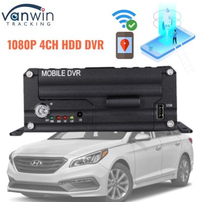 1080P 4CH HDD DVR 5G GPS Tracker Vehicle Monitoring System voor de veiligheid van het wagenpark