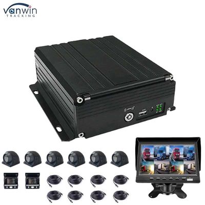 8CH 1080P AI MDVR met ADAS DMS, 4G GPS Voertuig Video Recorder voor Vrachtwagen Bus, Ondersteuning HDD SSD OEM