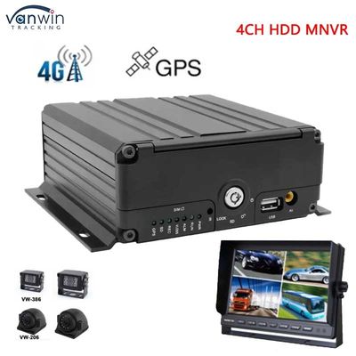 4 kanalen mobiele NVR met 1080P Remote 3G 4G GPS WiFi Vehicle Bus Truck Network Monitoring