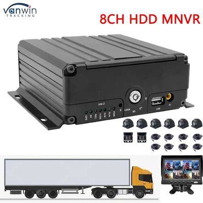 H.264 8 Channel MNVR Met 4G WiFi Optioneel Voertuig GPS Tracker Voor Voertuig Support OEM