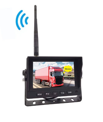 5-inch draadloze HD digitale DVR met Quad-Split Display voor Truck Reverse Safety Monitoring