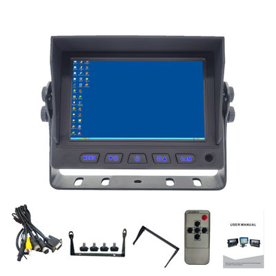 10.1 inch HD TFT LCD-scherm waterdicht voertuigbeeldscherm voor vrachtwagens/bussen Stroomtoevoer DC 12V-24V -30C tot 80C Nachtmodus