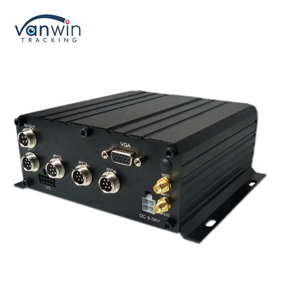 In-vehicle 4CH AHD 1080P mobiel bewakingssysteem met HDD-opslag en HD-monitoringdisplay