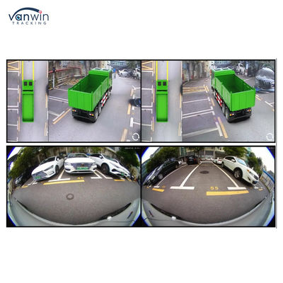 360 graden panoramacamera 4 kanaal HD Auto 3D Bird View AVM Camera Geschikt voor autocamera Voertuig