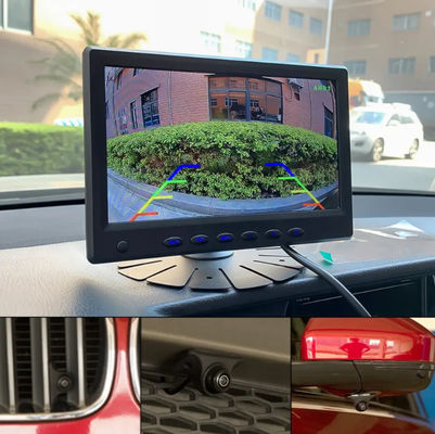 Mini AHD 1080P waterdicht Front Side Rear View Camera Nachtzicht 170° Fisheye Lens Auto Reverse Backup Cam