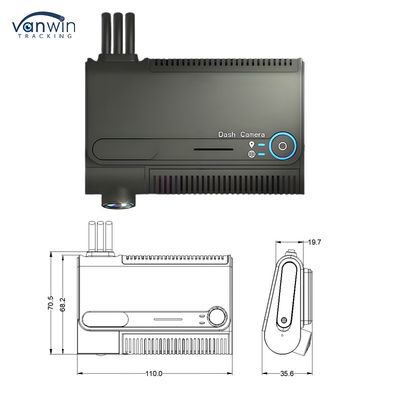 Intelligente Wifi AHD Video Recording 4G MDVR Hybride 4CH Voertuigcamera IPC CMSV6 App Afstandsbediening Auto Zwarte doos