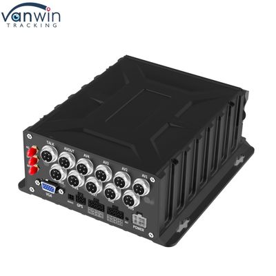 Geavanceerde 8 CH mobiele DVR met geavanceerd bestuurdersassistentiesysteem Blind spot detectie bestuurder monitoring systeem voor voertuigen