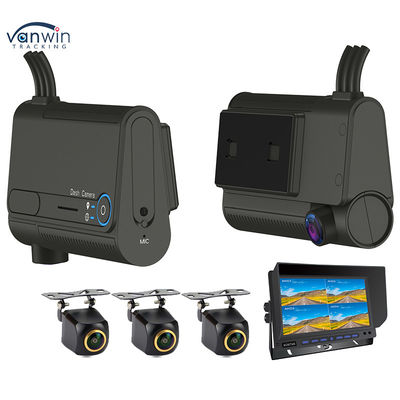 DC 12V Mini Cmsv7 H.265 1080P Voertuigcamera Auto Dashcam Mdvr 4g Gps Afstandsbediening Recorder 1-4 Kanaals Dashcam Cmsv6 Platform Mobiele Mdvr