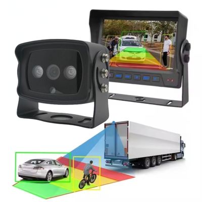 1080P BSD Auto Achteruitrijcamera Ingebouwd algoritme Dodehoekdetectie Camera Voetganger Voertuigdetectie