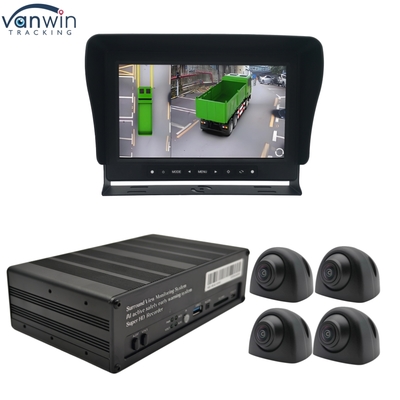 360 graden surround view 3D heavy duty truck camera systeem AI blind spot detectie voor truck bus RV auto achteruitrijhulp