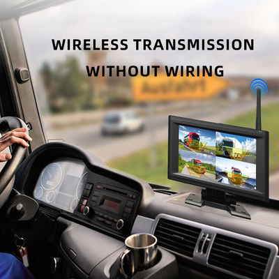 7-inch waterdicht scherm 1/2/4CH draadloos automatisch opladen bewakingscamera systeem