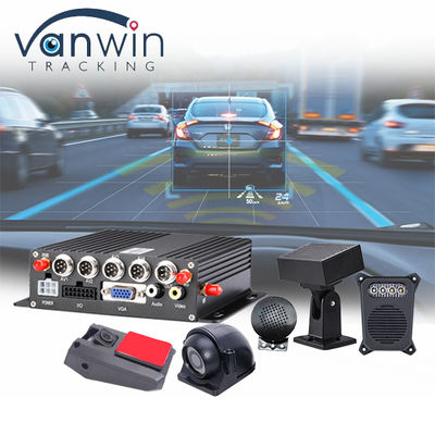4-kanaals 4G live beelden tracking Vermoeidheid Monitoring SD mobiele cctv DVR met ADAS DSM BSD