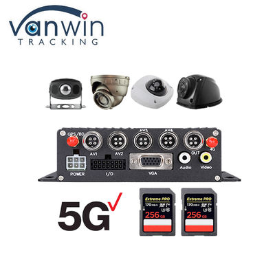 4-kanaals 4G live beelden tracking Vermoeidheid Monitoring SD mobiele cctv DVR met ADAS DSM BSD
