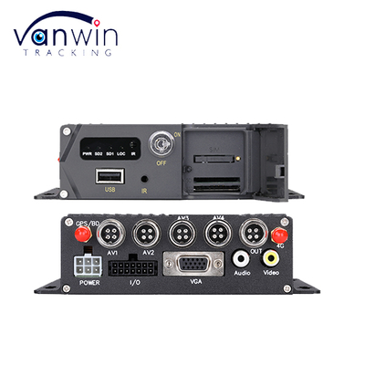 4/8CH AI Safe Driving Monitoring 1080P H.265 high definition videorecorder SD Card mobiele auto dvr recorder