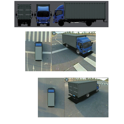 1080P AI Intelligente 360 Vogelperspectief Beeld Systeem Panoramische Camera 3D Surround 4 Zijkant Camera Rijrecorder Detectie