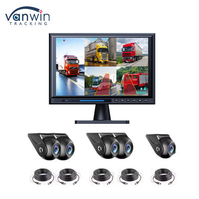 Truck DVR 5CH Quad Split Monitor