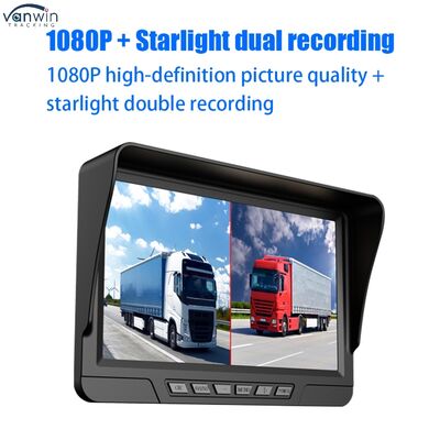 7 inch BSD systeem auto video recorder Achteruitrijcamera Achteruitrijcamera Vrachtwagen DVR Dash Camera Voor- en Achter Parkeer DVR voor Vrachtwagens