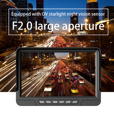 7 inch BSD systeem auto video recorder Achteruitrijcamera Achteruitrijcamera Vrachtwagen DVR Dash Camera Voor- en Achter Parkeer DVR voor Vrachtwagens