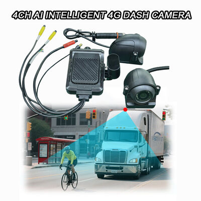 Dash Cam Recorder met ingebouwde AI-algoritme voor detectie van bestuurdergedrag en 4G-module die wereldwijde frequentiebanden ondersteunt