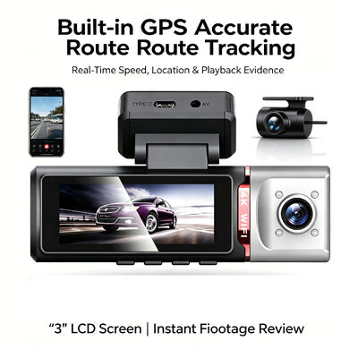 3 Kanaals HD DVR Dash Cam 4G 4K Voor 1080P Cabine Achter GPS Tracking ADAS DMS 24/7 Parkeermonitor voor Vlootveiligheid