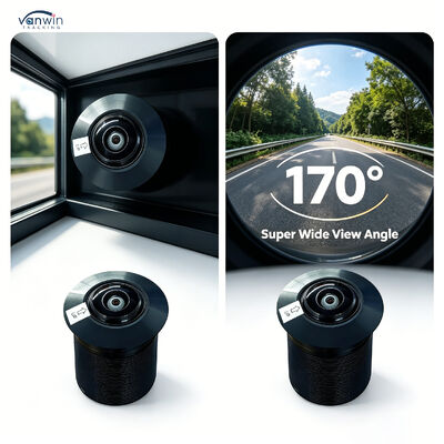 Mini verborgen voertuigcamera 1000TVL CVBS 170° Wide Angle IP69K Waterdichte auto zijkantcamera