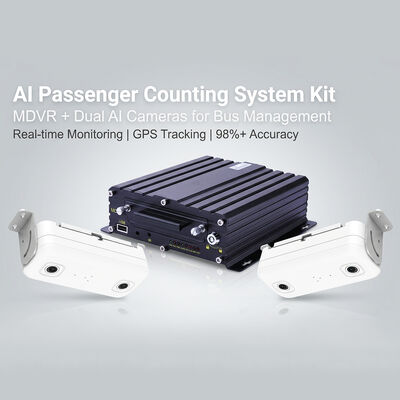 Passagiersteller voor 4G-communicatiebussen met hoge-precisie-sensor voor real-time tellen